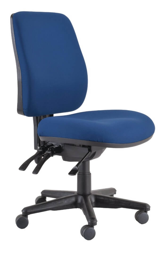 navy and dark blue office chair
